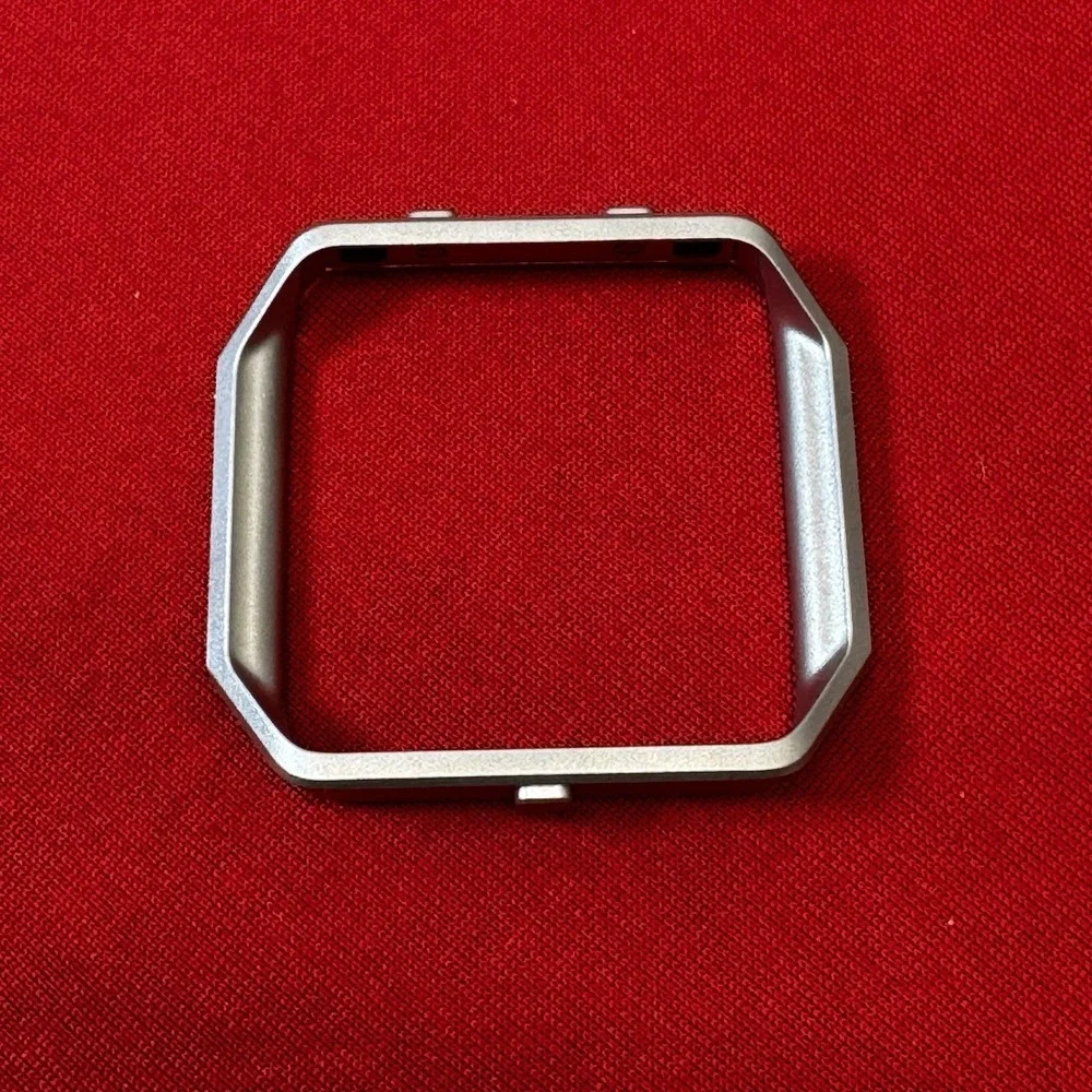 Brushed Nickel Tone Smart Watch Face Frame